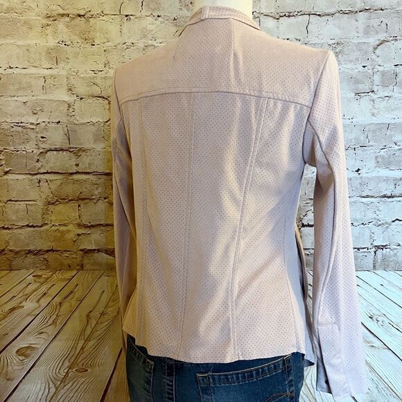 Liverpool perforated faux microsuede jacket - Picture 7 of 7